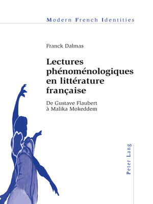 cover image of Lectures phénoménologiques en littérature française